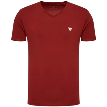 Abbigliamento Uomo T-shirt maniche corte Guess g triangle Bordeaux