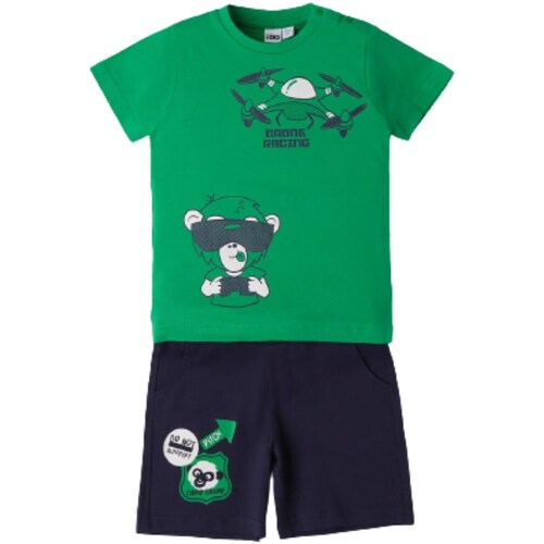 Abbigliamento Bambino Completo Ido 46013 Verde