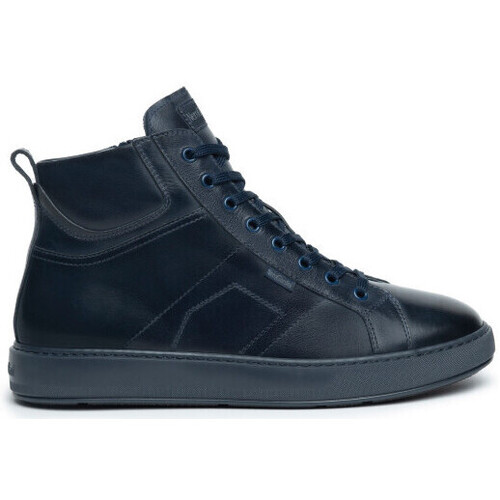Scarpe Uomo Sneakers NeroGiardini sneakers alta blu I303061U207 Blu