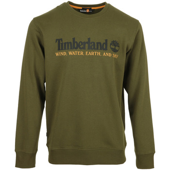 Abbigliamento Uomo Felpe Timberland Wwes Crew Neck Bb Verde