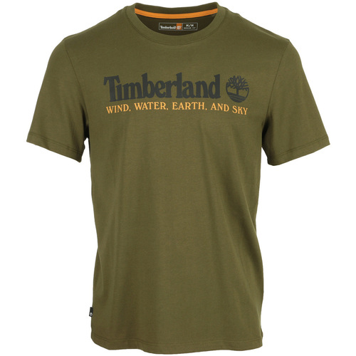 Abbigliamento Uomo T-shirt maniche corte Timberland WWES Front Tee Verde