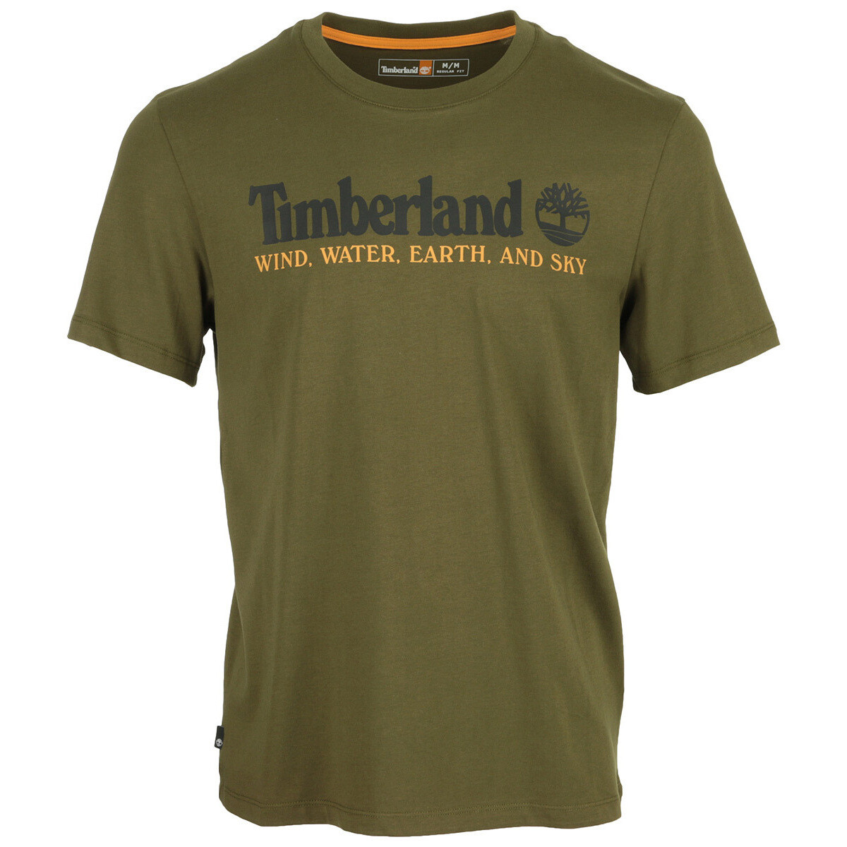 Abbigliamento Uomo T-shirt maniche corte Timberland WWES Front Tee Verde
