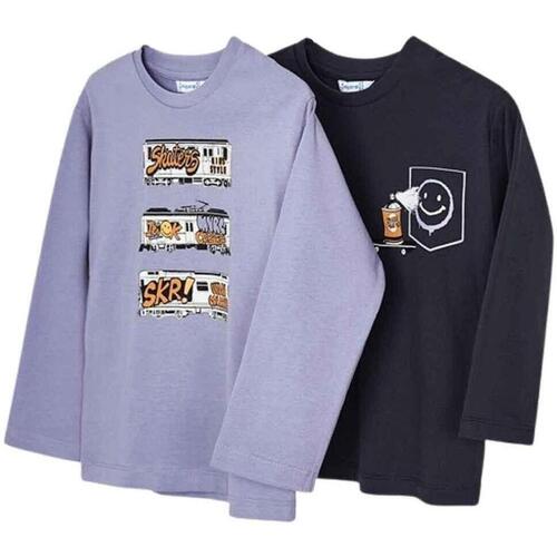 Abbigliamento Bambino T-shirt & Polo Mayoral  Viola