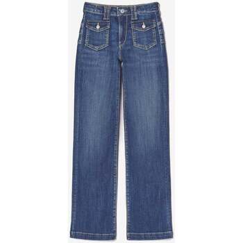 Abbigliamento Bambina Jeans Le Temps des Cerises Jeans  pulp flare, lunghezza 34 Blu