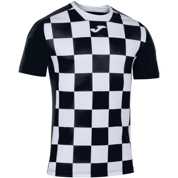 Abbigliamento Uomo T-shirt maniche corte Joma Flag II Tee Nero