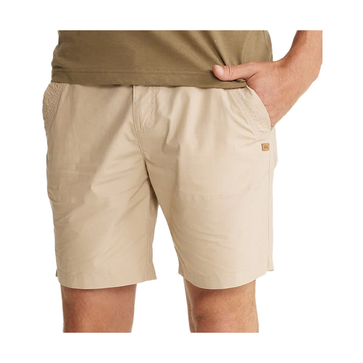 Abbigliamento Uomo Shorts / Bermuda TBS VELENSHO Beige