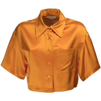 Abbigliamento Donna Camicie Isabelle Blanche camicia arancione Arancio
