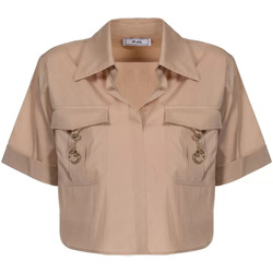 Abbigliamento Donna Camicie Jijil blusa effetto camicia beige Beige