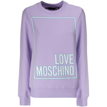 Abbigliamento Donna Felpe Love Moschino Love Moschino felpa lilla Viola