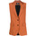 Abbigliamento Donna Giacche / Blazer Karl Lagerfeld gilet sartoriale Arancio