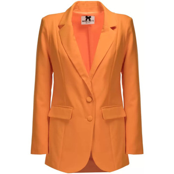 Abbigliamento Donna Giacche / Blazer No Secrets giacca due bottoni arancione Arancio