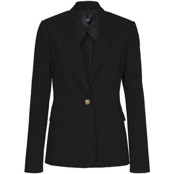 Abbigliamento Donna Giacche / Blazer Pinko giacca in lino nera Nero