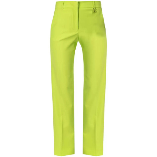Abbigliamento Donna Pantaloni GaËlle Paris pantaloni palazzo verde acido Verde