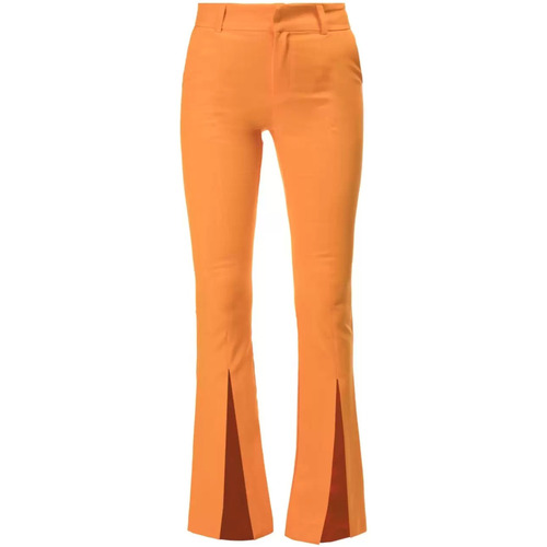 Abbigliamento Donna Pantaloni No Secrets pantaloni arancioni a zampa Arancio
