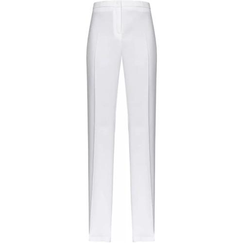 Abbigliamento Donna Pantaloni Pinko pantalone bianco elegante Bianco