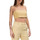 Abbigliamento Donna Top / T-shirt senza maniche Isabelle Blanche top a fascia giallo Giallo