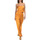 Abbigliamento Donna Top / T-shirt senza maniche Isabelle Blanche top corto arancione Arancio