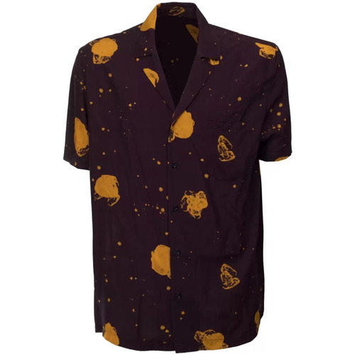 Abbigliamento Uomo Camicie maniche lunghe Benevierre camicia bowling viola Viola