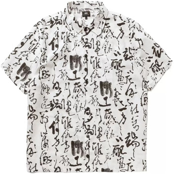 Abbigliamento Uomo Camicie maniche lunghe Edwin camicia stampata lettere giapponesi Nero