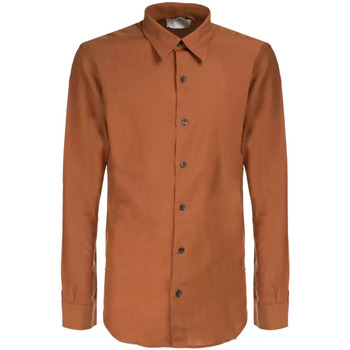 Abbigliamento Uomo Camicie maniche lunghe GaËlle Paris camicia marrone Marrone