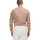 Abbigliamento Uomo Camicie maniche lunghe Outfit camicia  in lino beige Beige