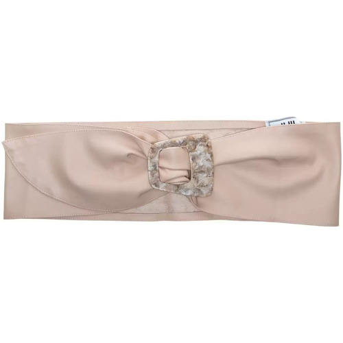 Accessori Donna Cinture Jijil cintura larga morbida beige Beige