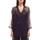 Abbigliamento Donna Camicie Isabelle Blanche camicia in seta nera Nero