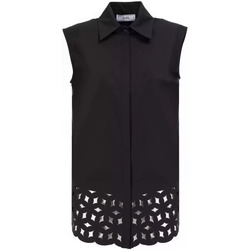 Abbigliamento Donna Camicie Jijil camicia smanicata nera Nero