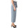 Abbigliamento Donna Pantaloni Eleven Paris pantalone a vita alta largo Blu