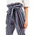 Abbigliamento Donna Pantaloni Y Not? pantalone vita alta a righe Blu