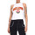 Abbigliamento Donna Top / T-shirt senza maniche GaËlle Paris top con rete Bianco