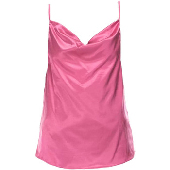 Abbigliamento Donna Top / T-shirt senza maniche Jijil top seta rosa Rosa