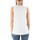 Abbigliamento Donna Top / T-shirt senza maniche Vans canotta donna flying muscle bianca Bianco