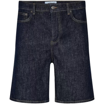 Abbigliamento Uomo Shorts / Bermuda Minimum bermuda jeans scuro Blu