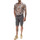 Abbigliamento Uomo Shorts / Bermuda Outfit bermuda cotone uomo grigio Grigio