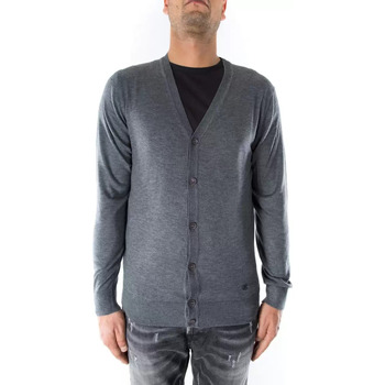 Abbigliamento Uomo Maglioni Outfit cardigan classico in lana grigio Grigio