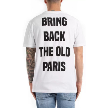 Eleven Paris t-shirt con stampa uomo bianca Bianco