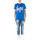 Abbigliamento Uomo T-shirt & Polo Hype t-shirt girocollo blu con logo rosa Blu