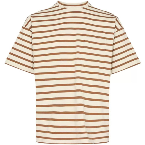 Abbigliamento Uomo T-shirt & Polo Minimum tshirt a righe beige Beige