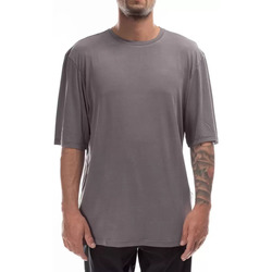 Abbigliamento Uomo T-shirt & Polo Numero 00 t-shirt girocollo basic grigia uomo Grigio