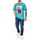 Abbigliamento Uomo T-shirt & Polo Numero 00 t-shirt uomo turchese Blu