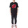 Abbigliamento Uomo T-shirt & Polo Numero 00 x lotto t-shirt nera uomo con logo Nero