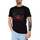 Abbigliamento Uomo T-shirt & Polo Outfit tshirt nera box stampa Nero