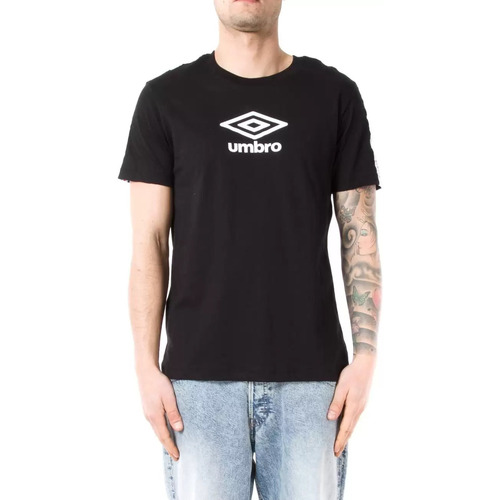 Abbigliamento Uomo T-shirt & Polo Umbro t-shirt nera basic Nero