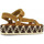 Scarpe Donna Sandali Colors of California sandali platform in camoscio cuoio Marrone
