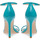 Scarpe Donna Décolleté Steve Madden sandali con tacco Uphill turchese Blu