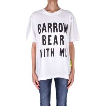 Abbigliamento T-shirt maniche corte Barrow F3BWUATH130 Bianco