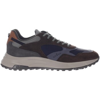 Scarpe Uomo Sneakers Hogan 138782 Marrone - Blu