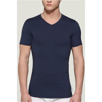 Abbigliamento Uomo T-shirt maniche corte Bikkembergs T-Shirts BKK1UTS02SI - Uomo Blu