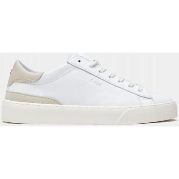 Scarpe Uomo Sneakers Date M391-SO-CA-HB SONICA CALF-WHITE/BEOGE Bianco